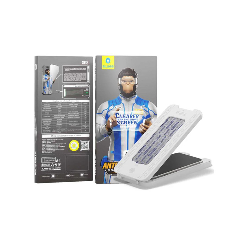 Blueo Anti Reflective Ultra Clear Glass Screen Protector - iPhone 16 Pro - 6.3 - أكسسوار